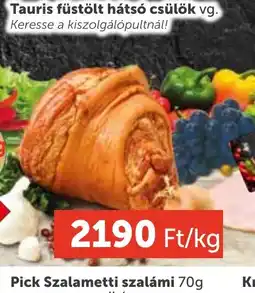 PRIVÁT Tauris füstölt háts csülök ajánlat