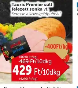 PRIVÁT Tauris Premier sült sonka ajánlat