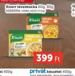 PRIVÁT Knorr leveskocka ajánlat