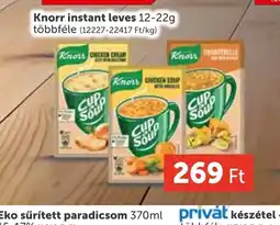 PRIVÁT Knorr instant leves ajánlat