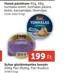 PRIVÁT Hamé pástétom ajánlat