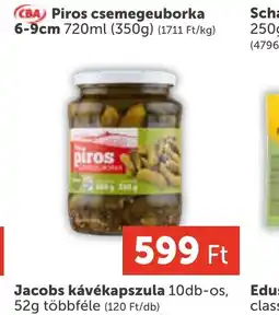 PRIVÁT CBA Piros csemegeuborka ajánlat