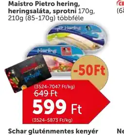 PRIVÁT Maistro Pietro hering, heringsaláta ajánlat