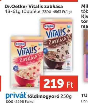 PRIVÁT Dr.Oetker Vitalis zabkása ajánlat