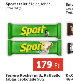 PRIVÁT Sport szelet ajánlat