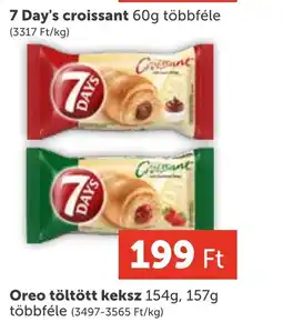 PRIVÁT 7 Day's croissant ajánlat