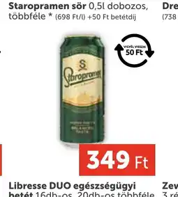 PRIVÁT Staropramen sör ajánlat