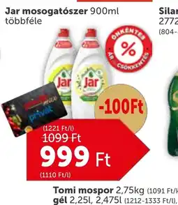 PRIVÁT Jar mosogatszer ajánlat