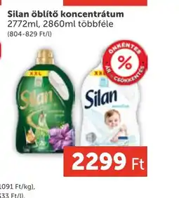 PRIVÁT Silan öblítő koncentrátum ajánlat