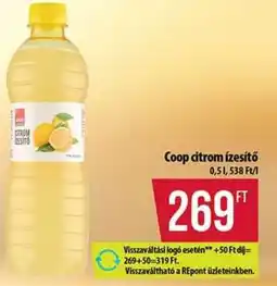 Coop Coop citrom ízesítő ajánlat