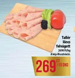 Coop Tallér löncs felvágott ajánlat