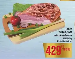 Coop Tallér füstölt-főtt császárszalonna ajánlat
