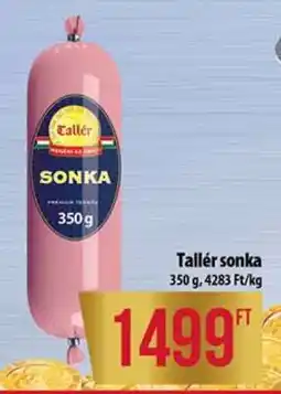 Coop Tallér sonka ajánlat