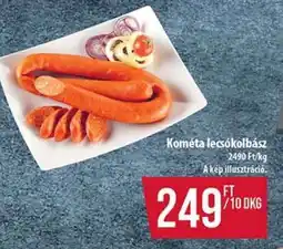 Coop Kometa lecsókolbász ajánlat