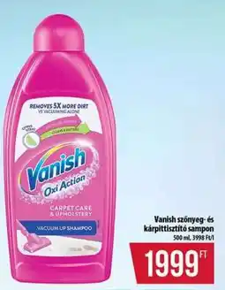Coop Vanish szőnyeg- és kárpittisztító sampon ajánlat