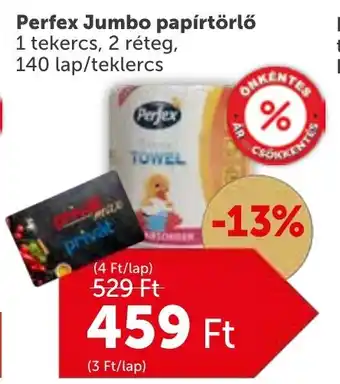 PRIVÁT Perfex Jumbo papírtörlő ajánlat