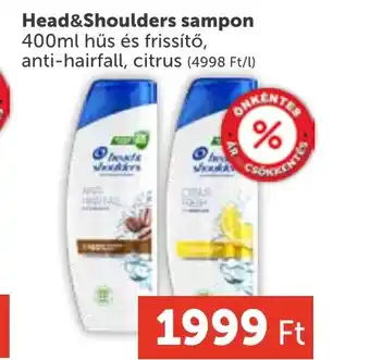 PRIVÁT Head&Shoulders sampon ajánlat