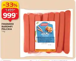 Auchan FINONIMO BAROMFI PÁLCIKA ajánlat