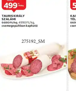 Auchan TAURIS KIRÁLY SZALÁMI ajánlat