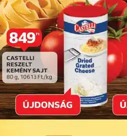 Auchan CASTELLI RESZELT KEMÉNY SAJT ajánlat