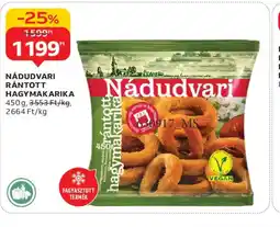 Auchan NÁDUDVARI RÁNTOTT HAGYMAKARIKA ajánlat