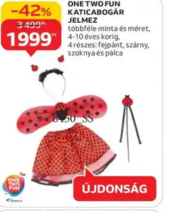 Auchan ONE TWO FUN KATICABOGÁR JELMEZ ajánlat