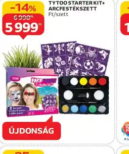 Auchan TYTOO STARTER KIT+ ARCFESTÉKSZETT ajánlat