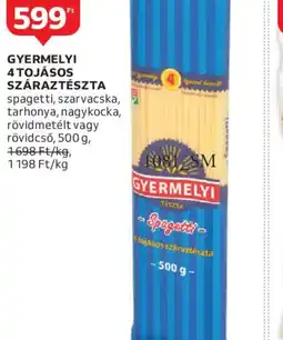 Auchan GYERMELYI 4 TOJÁSOS SZÁRAZTÉSZTA ajánlat