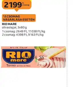 Auchan RIO mare olívaolajjal ajánlat