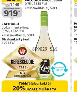 Auchan LAFI HUGO VALDI GYÜMÖLCSBOR ajánlat