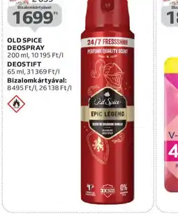 Auchan OLD SPICE DEOSPRAY ajánlat