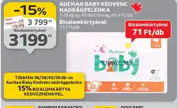 Auchan AUCHAN BABY KEDVENC NADRÁGPELENKA ajánlat