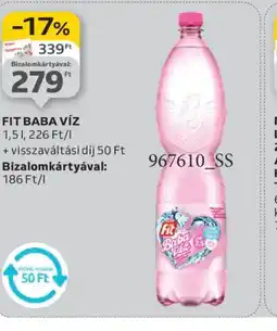 Auchan FIT BABA VÍZ ajánlat