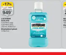 Auchan LISTERINE SZÁJVÍZ ajánlat