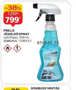Auchan PRELIX JÉGOLD SPRAY ajánlat