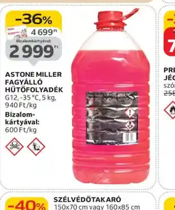 Auchan ASTONE MILLER FAGYÁLL HŰTŐFOLYADÉK ajánlat