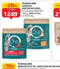 Auchan PURINA ONE SZÁRAZ MACSKAELEDEL ajánlat