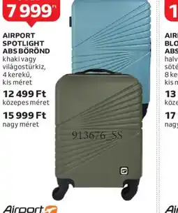 Auchan AIRPORT SPOTLIGHT ABS BŐRÖND ajánlat