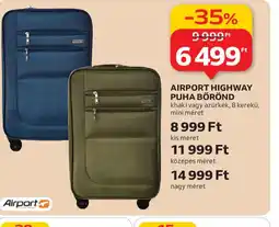 Auchan Airport PUHA BŐRÖND ajánlat
