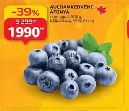 Auchan AUCHAN KEDVENC ÁFONYA ajánlat