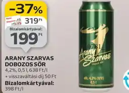 Auchan ARANY SZARVAS DOBOZOS SÖR ajánlat