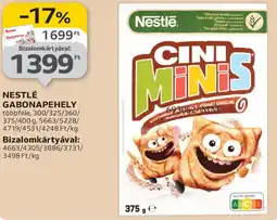 Auchan NESTLÉ GABONAPEHELY ajánlat