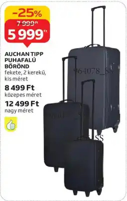 Auchan AUCHAN TIPP PUHAFALÚ BŐRÖND ajánlat