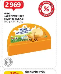 Auchan MIZO LAKTZMENTES TRAPPISTA SAJT ajánlat
