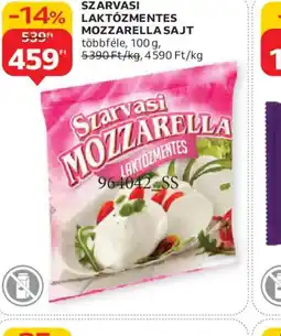 Auchan SZARVASI LAKTZMENTES MOZZARELLA SAJT ajánlat