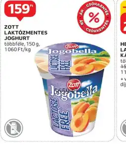 Auchan ZOTT LAKTZMENTES JOGHURT ajánlat