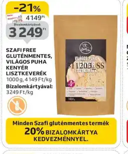 Auchan SZAFIFREE GLUTÉNMENTES KENYÉR LISZTKEVERÉK ajánlat