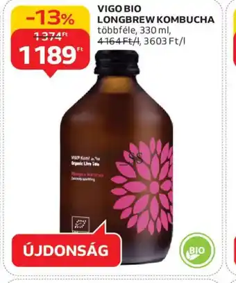 Auchan VIGO BIO LONGBREW KOMBUCHA ajánlat