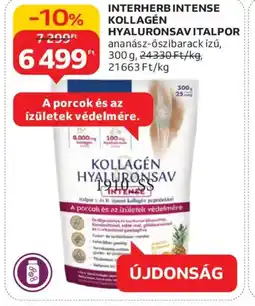 Auchan INTERHERB KOLLAGÉN HYALURONSAV ITALPOR ajánlat