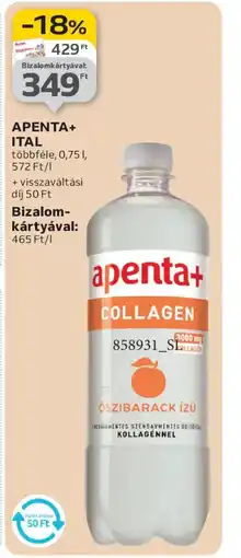 Auchan APENTA+ ITAL ajánlat